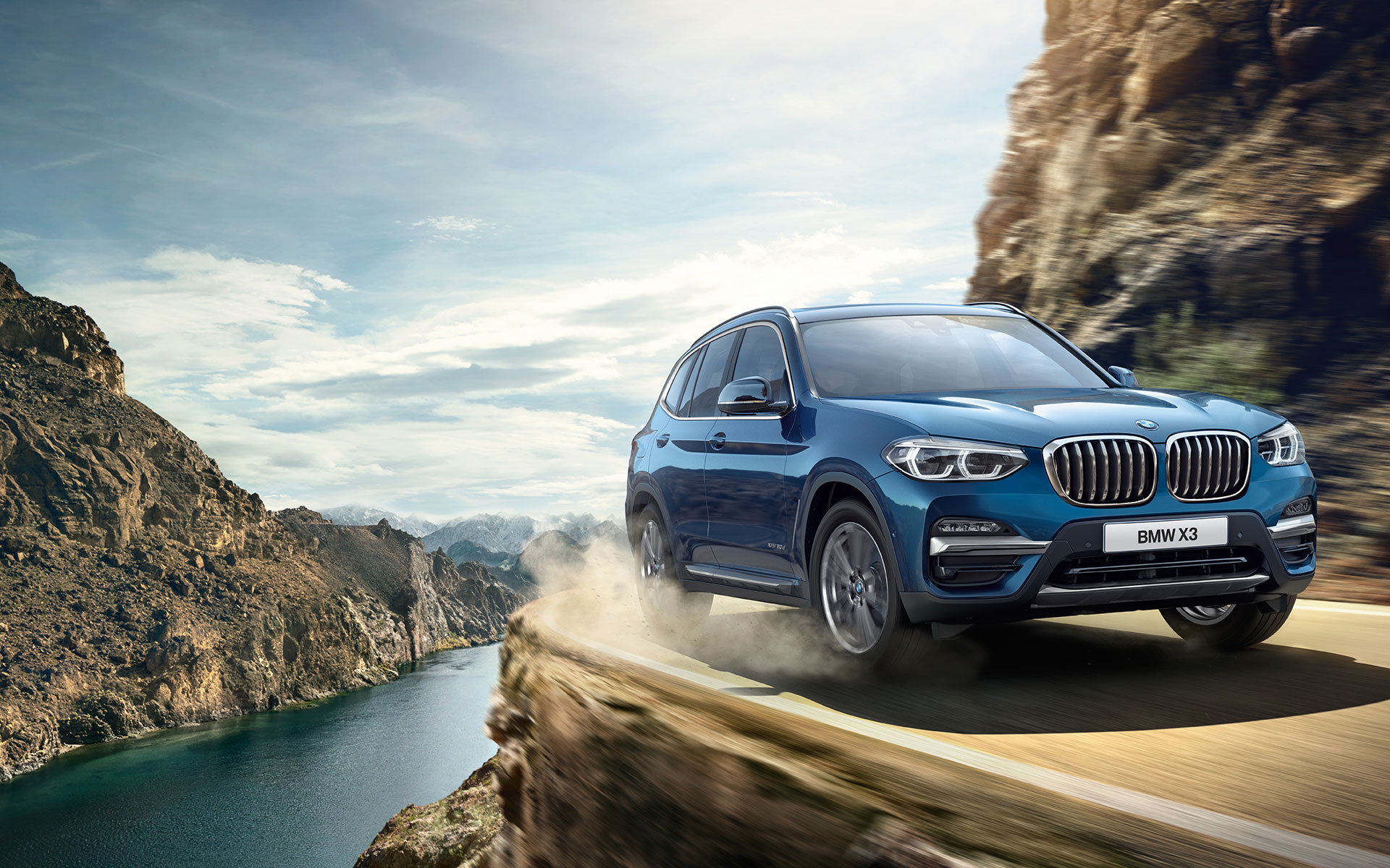 Bmw x3 синяя